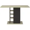 Image de DIAGONE Table avec rangement OXFORD Marron