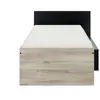 Image de Lit enfant Bois Clair avec Rangements Erquy 90 X 200