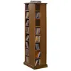 Image de Tour CD DVD Pivotante Chêne 28 Etagères L 35 H 134.5 P 35 cm - L 35 x l 35 x H 134.5 cm