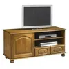 Image de Meuble TV Banc Chêne 1 Porte 2 Tiroirs