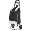 Image de Poussette de marché 2 roues 38l noir Kitchen Chef easypouss free