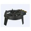 Image de Réchaud à gaz Kitchen Chef avec 3 robinets et 3 pieds 7100 W Noir