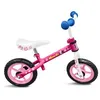 Image de Disney loopfiets Minnie Mouse Draisienne à 2 Roues 10 pouces Fille Rose/Blanc
