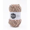 Image de Fil velours 100GR à tricoter PINGO CHENILLE IMPRIMEE - Pingouin - certifié Oeko-Tex(...) - Marron Fauve