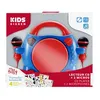 Image de Lecteur CD BigBen personnalisable avec 2 microphones et stickers Bleu et Rouge