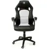Image de Bigben Sedia da Gaming Nacon PCCH-310 Nera/Bianca, Chaise gaming, Blanc, Noir