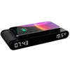 Image de Radio Réveil Affichage Digital avec Fonction Charge Induction 15 W THOMSON Noir