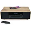 Image de Thomson MIC300IBT sw/bois Microchaîne 60W,FM,Bluetooth,CD,USB,Chargement par induction (Bluetooth, Lecteur de CD), Chaîne stéréo, Beige, Noir