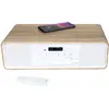 Image de Thomson MIC301IBT (Bluetooth, Lecteur de CD, 1x 60 W), Chaîne stéréo, Blanc, Marron