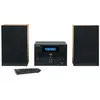 Image de Thomson Micro Sound System Bt Radio Fm (Bluetooth, Lecteur de CD), Chaîne stéréo, Marron, Argent, Noir
