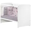 Image de BABY PRICE Lit bebe 120x60 - 3 positions - Blanc - New Basic