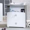 Image de Commode 2 tiroirs 1 niche Nao Bois