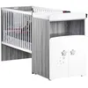 Image de BABY PRICE Lit Combine Evolutif Bebe New Nao - 120x60 cm