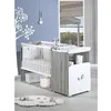 Image de BABY PRICE New Leaf Lit Bebe Combine Evolutif 120x60 en 90x190 cm