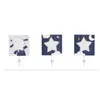 Image de SAUTHON-Set de 3 pateres 12x12 cm