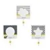Image de SAUTHON-Set de 3 pateres 12x12 cm