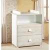 Image de Commode 2 tiroirs 1 niche Smile