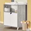 Image de Commode 2 portes et 1 niche Scandi Gris