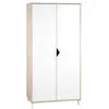 Image de Babyprice - SCANDI NATUREL - Armoire 2 Portes