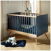 Image de Lit bébé évolutif 140x70 Boréale Bleu nuit