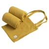 Image de Draps housse rectangulaires lit 140X70 lot de 2 Sauthon Original Jaune Topaze