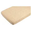 Image de Drap housse Sauthon Coton Jaune 60x120 cm