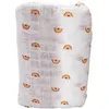 Image de Drap housse Sauthon Coton Orange 65x130 cm