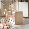 Image de Lit bébé évolutif 140x70 Access Bois Blanc