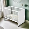 Image de Lit bébé 120x60 FIRST Blanc