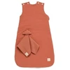 Image de Gigoteuse 0-6 mois + doudou mouchoir uni Terracotta