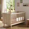 Image de Lit bébé évolutif 140x70cm Paloma Bois