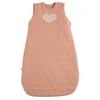 Image de Gigoteuse ouatinée 0-6 mois rose Petit Coeur