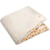 Image de Couverture bébé léopard en gaze de coton et sherpa Petit Chou