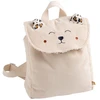 Image de Sac à dos maternelle en velours côtelé avec oreilles Léopard