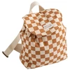 Image de Sac à dos maternelle en coton imprimé damier Petit Chou