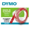 Image de DYMO - Auto-adhésif - rouge - rouleau (0,9 cm x 3 m) 1 rouleau(x) bande de gaufrage 3D - pour DYMO Junior embosser