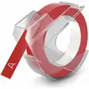 Image de Dymo, Ruban d'étiquetage, Ruban de gaufrage 3D 9mmx3m S0898150 rouge (0.90 cm, Rouge)