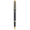 Image de Stylo plume à pointe moyenne Waterman Hémisphère Mat Noir