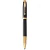 Image de Stylo roller avec pointe fine Parker IM Premium Noir et Or