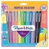 Image de Boîte De 12 Stylos Feutre Flair® - Assortis Tropical