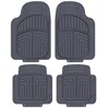 Image de 4 Tapis Universels Norway Pvc - Noir