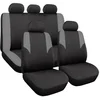Image de Jeu Complet De Housses Universelles Voiture 1er Prix Noir Et Gris