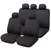 Image de Jeu Complet De Housses Universelles Voiture 1er Prix Noir Et Rouge