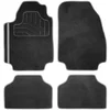 Image de 4 Tapis Universels En Moquette Norauto Noir Et Gris