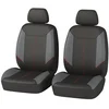 Image de Jeu De 2 Housses Universelles Sièges Avant Voiture Norauto Hathor Noir, Gris Et Rouge