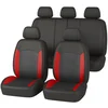 Image de Jeu Complet De Housses Universelles Voiture Norauto Deimos Rouge Et Noir Avec