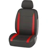Image de 1 Housse Universelle Siège Avant Voiture 1er Prix Noir Et Rouge