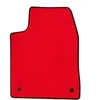 Image de 1 Tapis Avant Sur Mesure Rouge En Moquette Couture