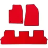Image de 4 Tapis Sur Mesure Moquette Couture Rouges