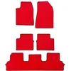 Image de 4 Tapis Sur Mesure Moquette Couture Rouges